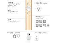 Logitech Spotlight Presentation Gold Presentatör