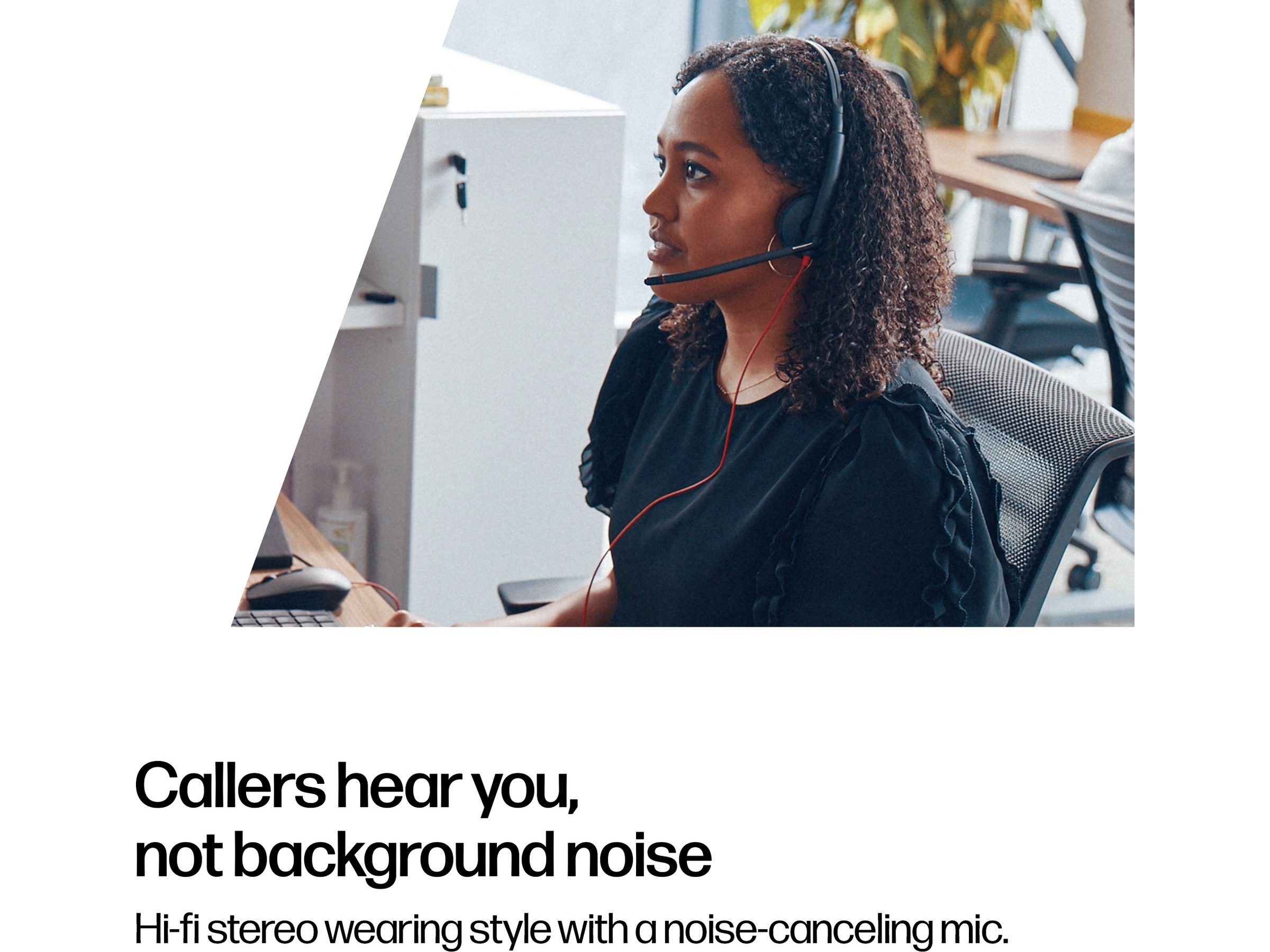 Poly Blackwire MS 3320 USB-C Headset Trådbundet headset