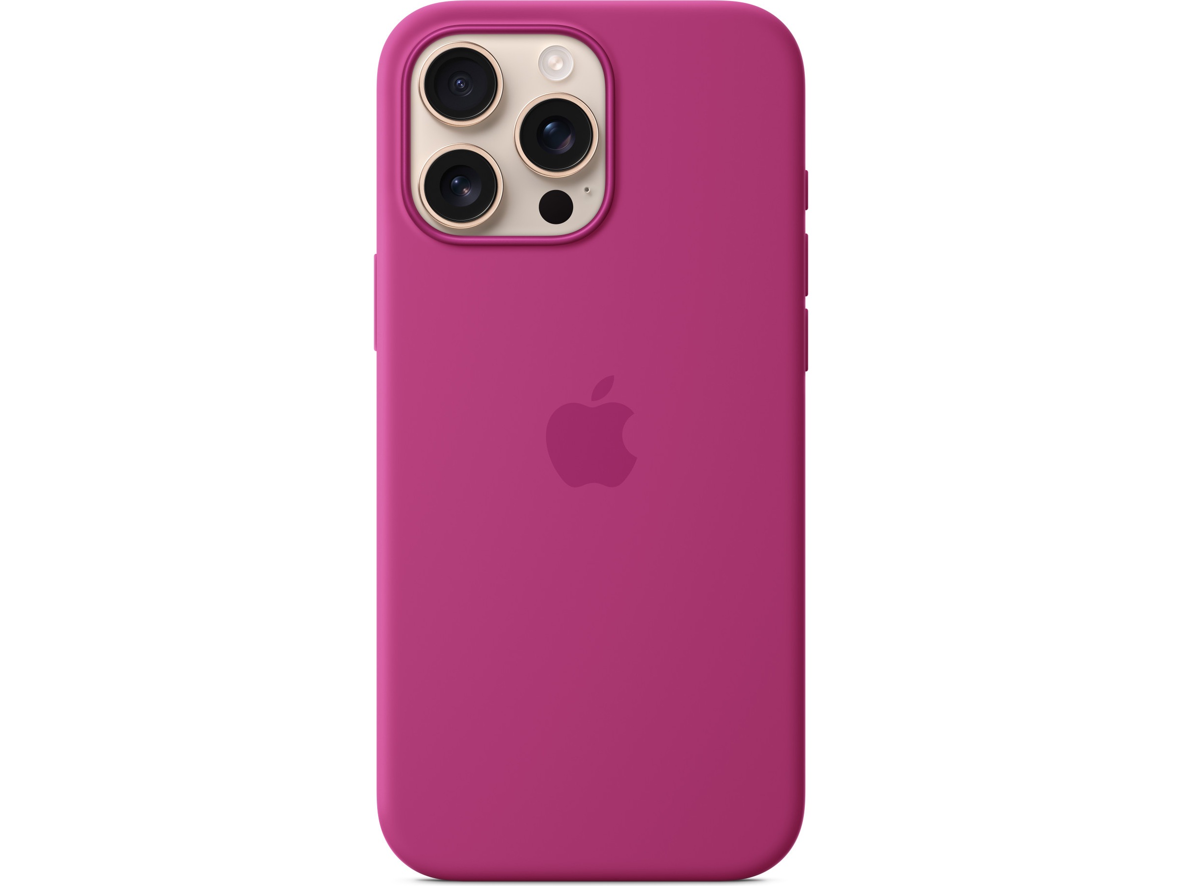 Apple iPhone 16 Pro Max Silikonskal (lila fuchsia) Mobilskal