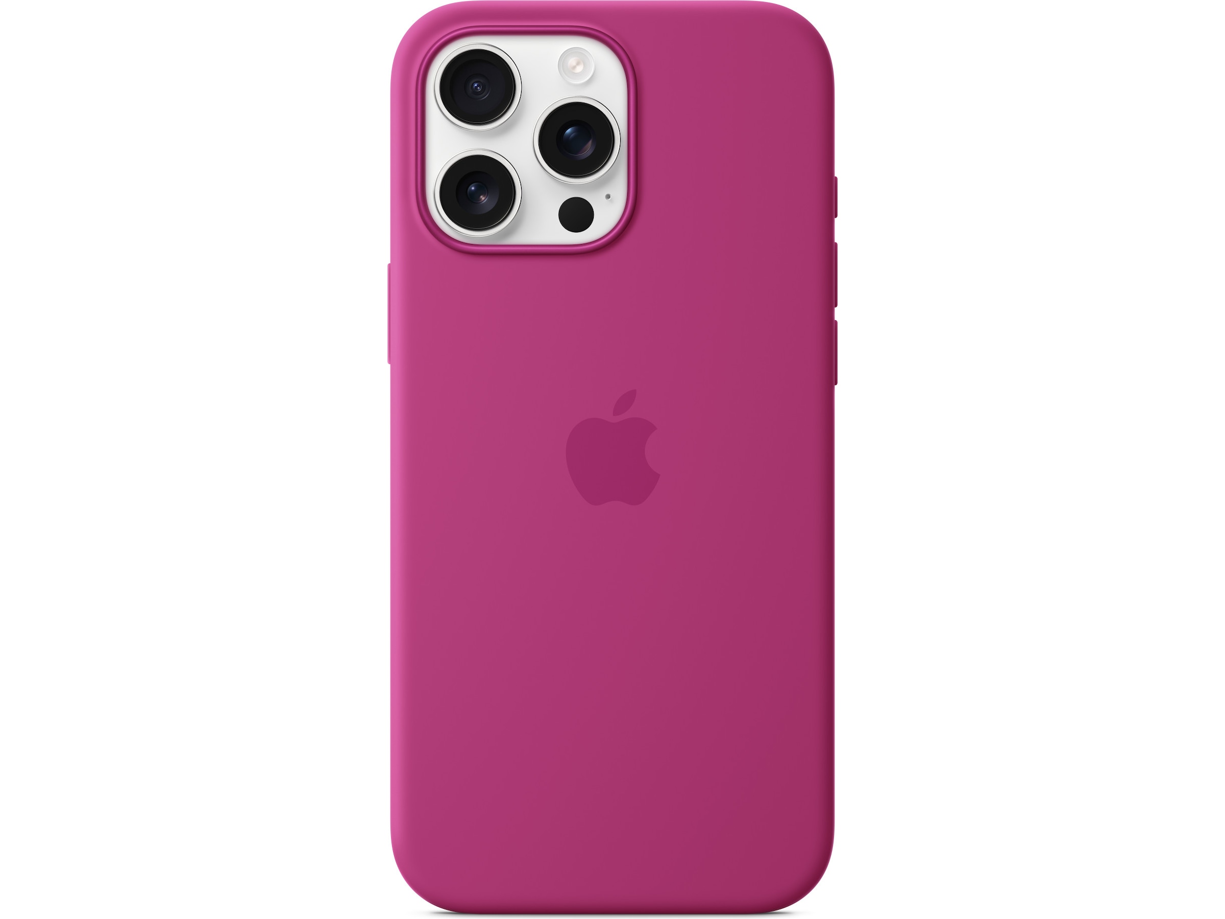 Apple iPhone 16 Pro Max Silikonskal (lila fuchsia) Mobilskal