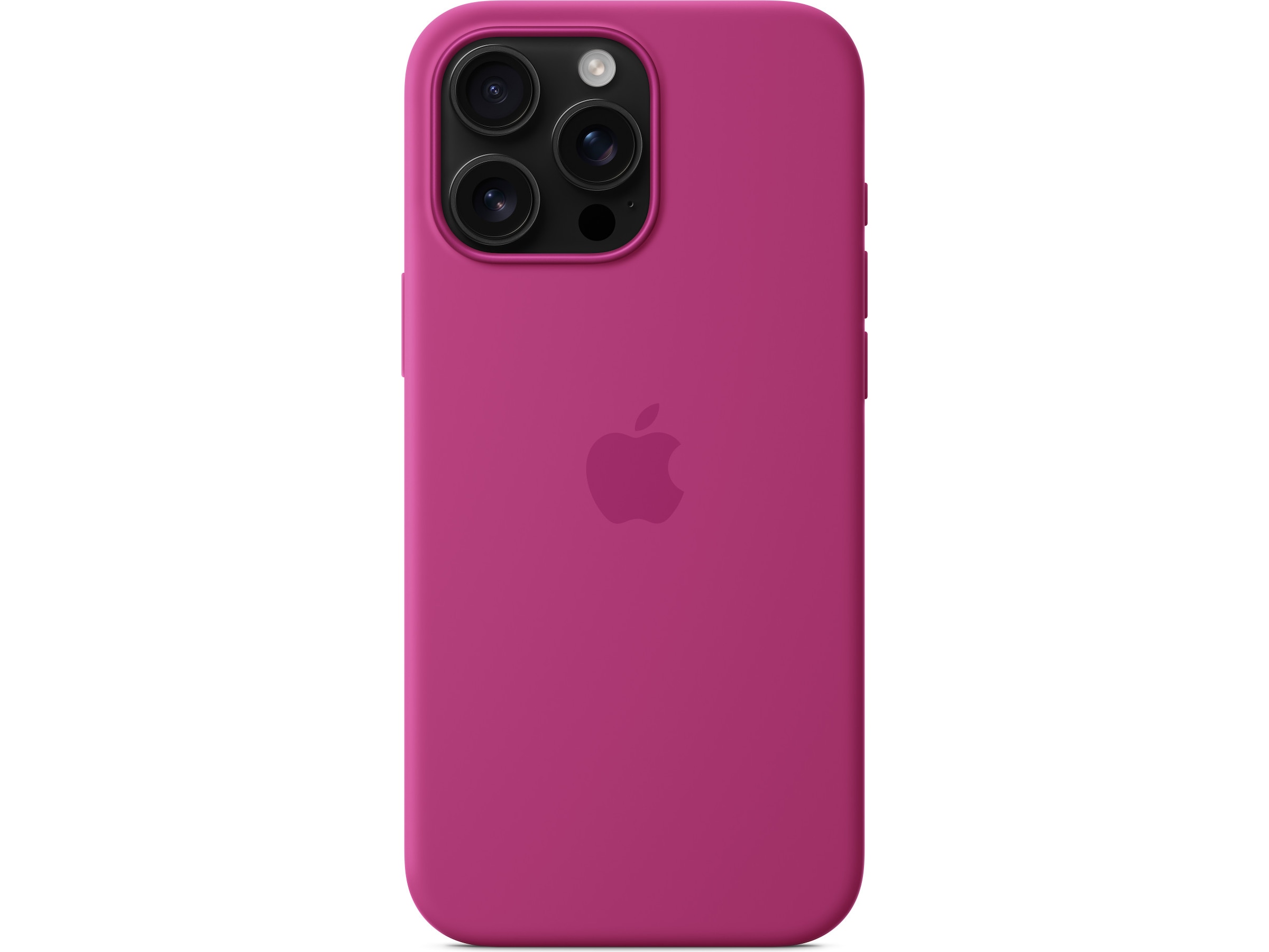 Apple iPhone 16 Pro Max Silikonskal (lila fuchsia) Mobilskal