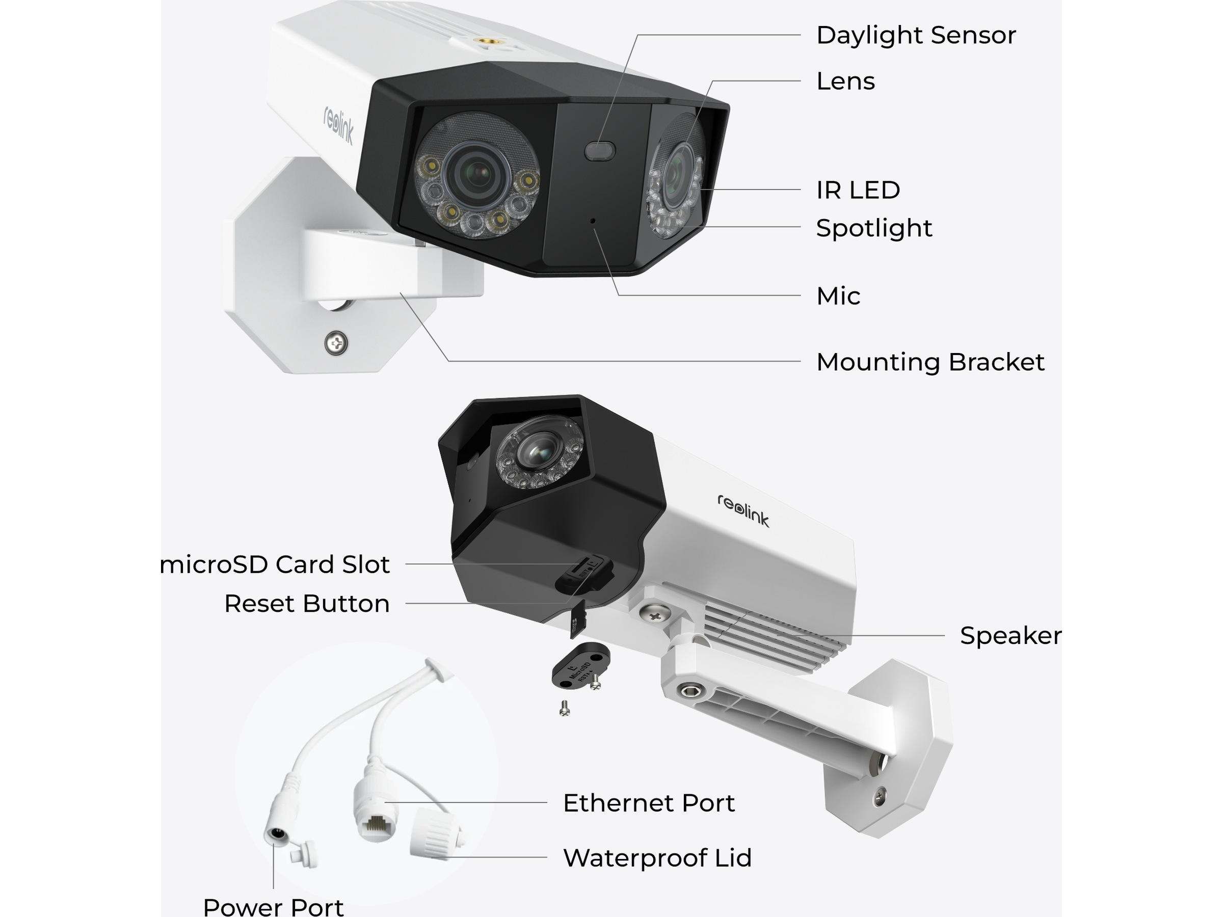 Reolink Duo 3 PoE utomhus övervakningskamera Övervakningskamera