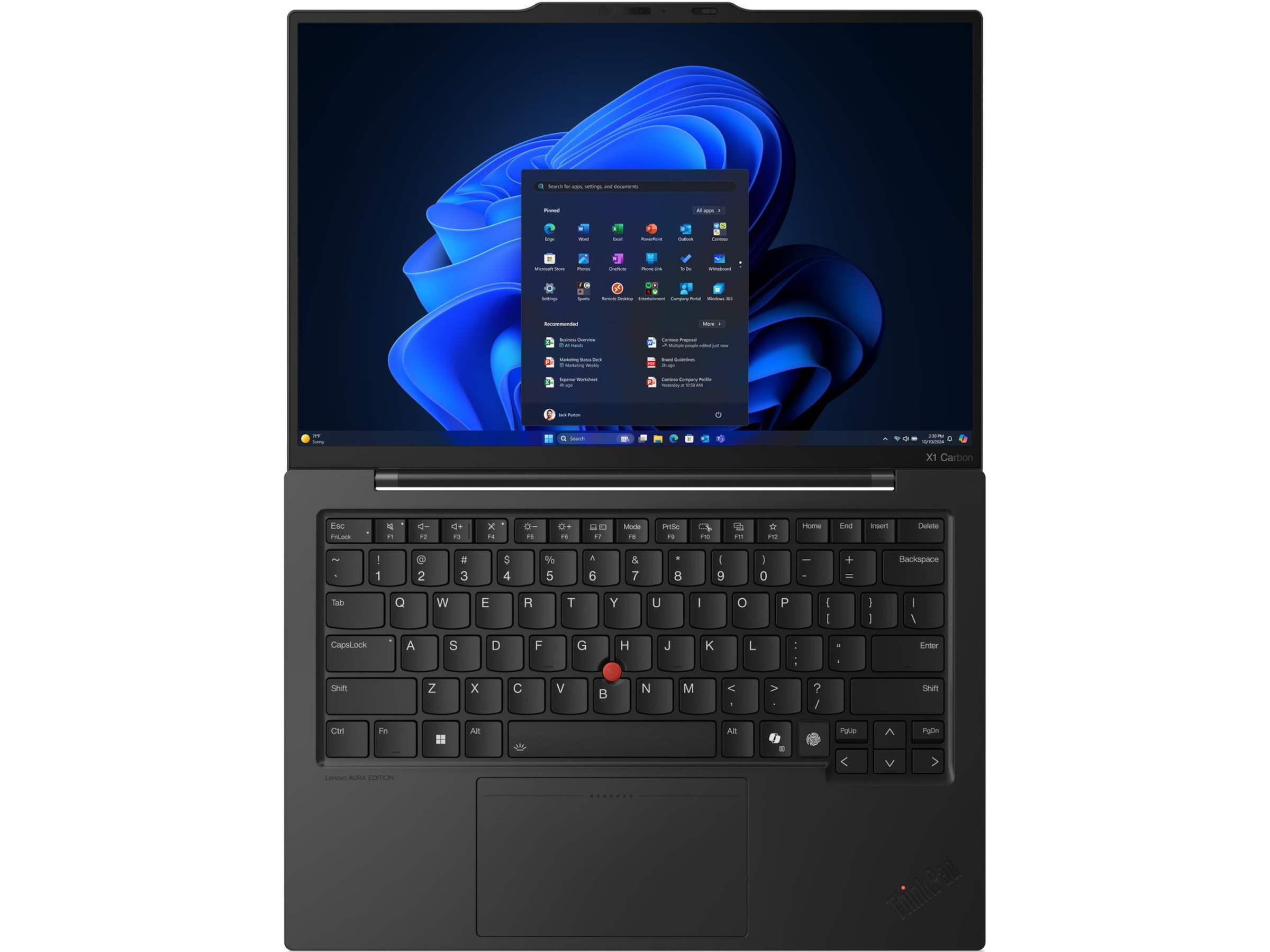Lenovo ThinkPad X1 Carbon G13 Aura 14" WUXGA Copilot+ PC Datorer - Bärbara / laptop