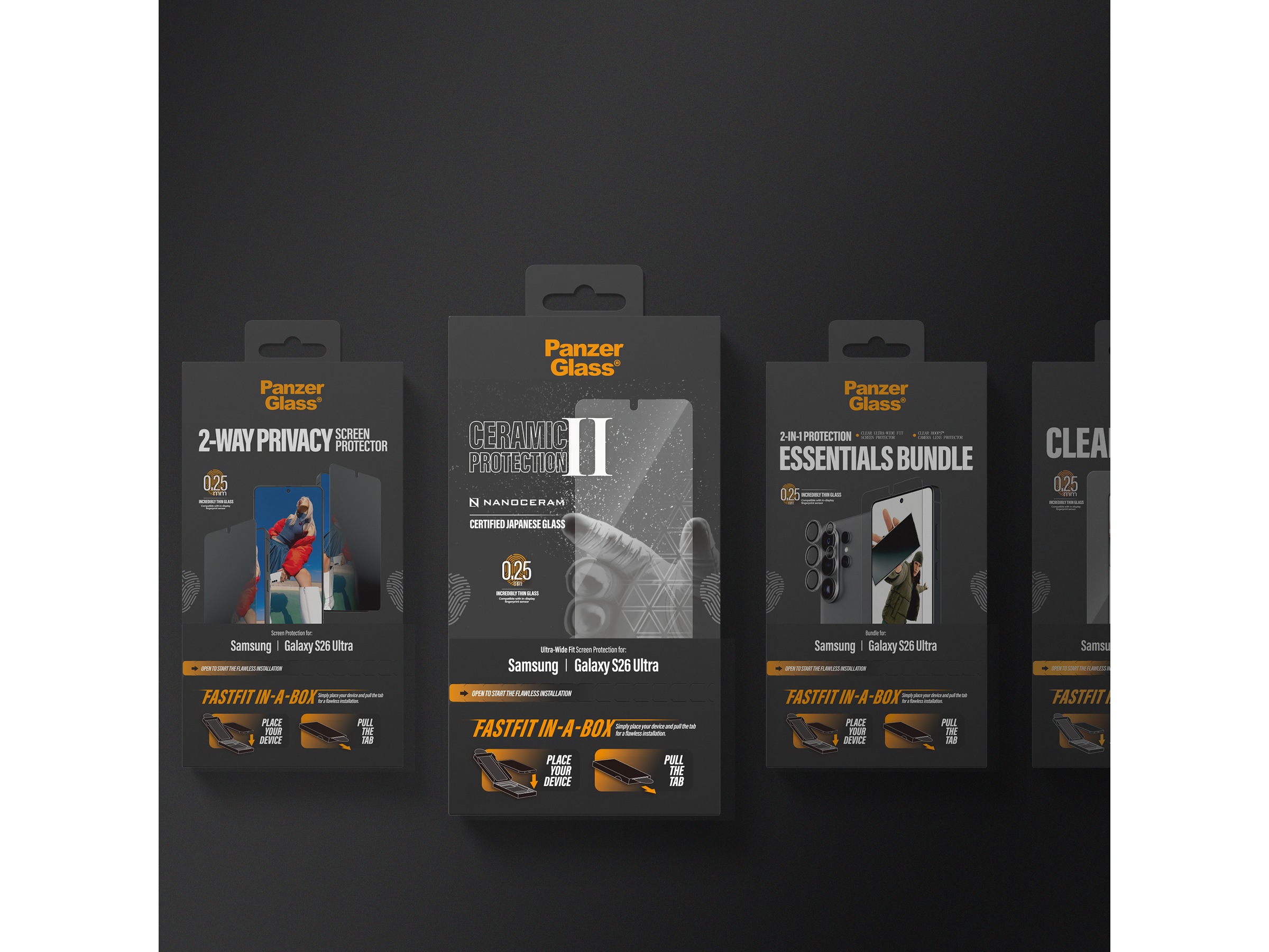 PanzerGlass Galaxy S26 Ultra skärmskydd Skärmskydd mobiltelefon