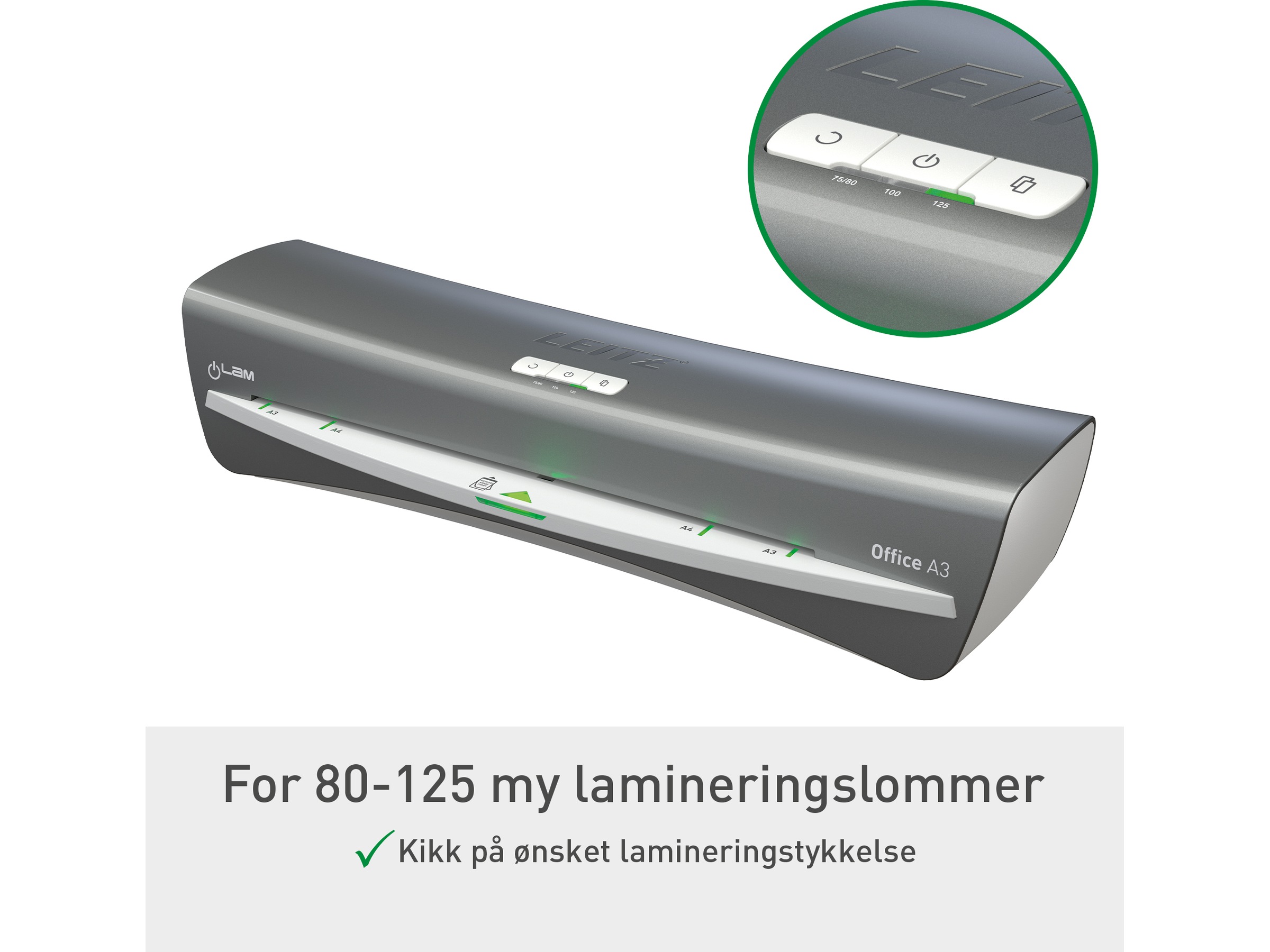 Leitz Lamineringsmaskine iLAM A3 Office Laminatorer