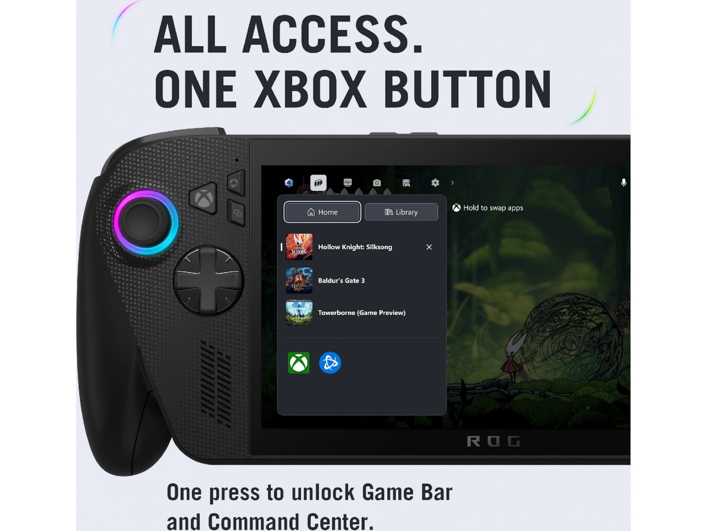 ROG Xbox Ally X Handhållna spelkonsoler