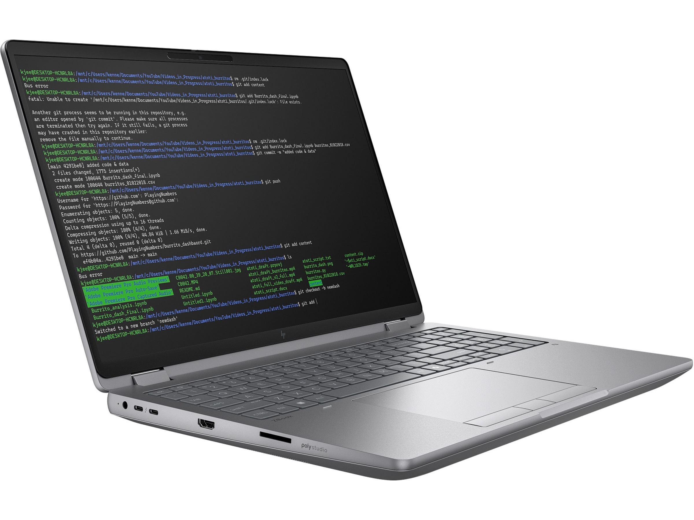 HP ZBook Fury 16 G1i Mobile Workstation 16"  2.5K Datorer - Bärbara / laptop