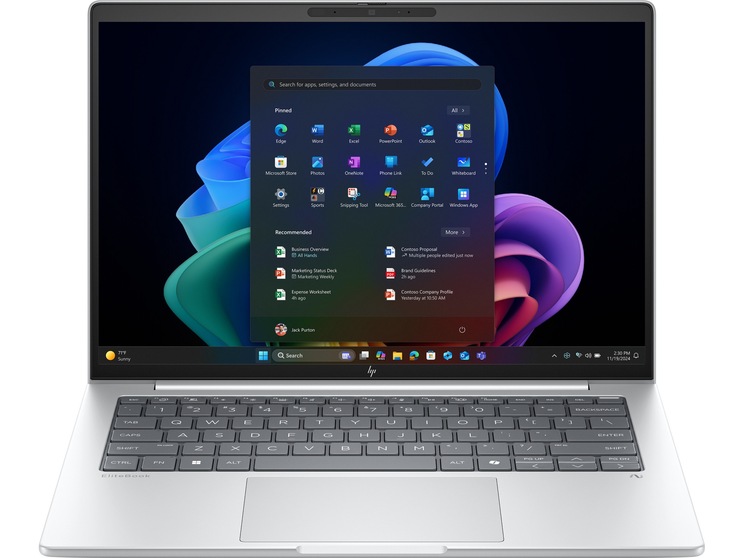 HP EliteBook 8 G1a 14" WUXGA Notebook Next Gen AI Datorer - Bärbara / laptop