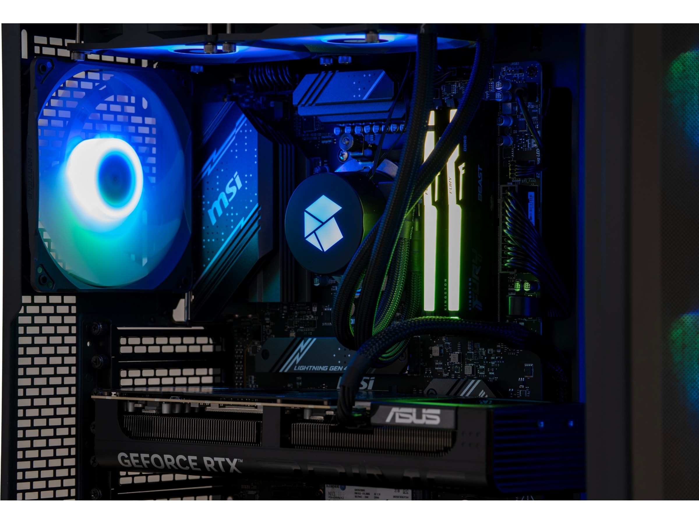 Komplett-PC Advanced Gaming a154 RGB Gamingdator stationär