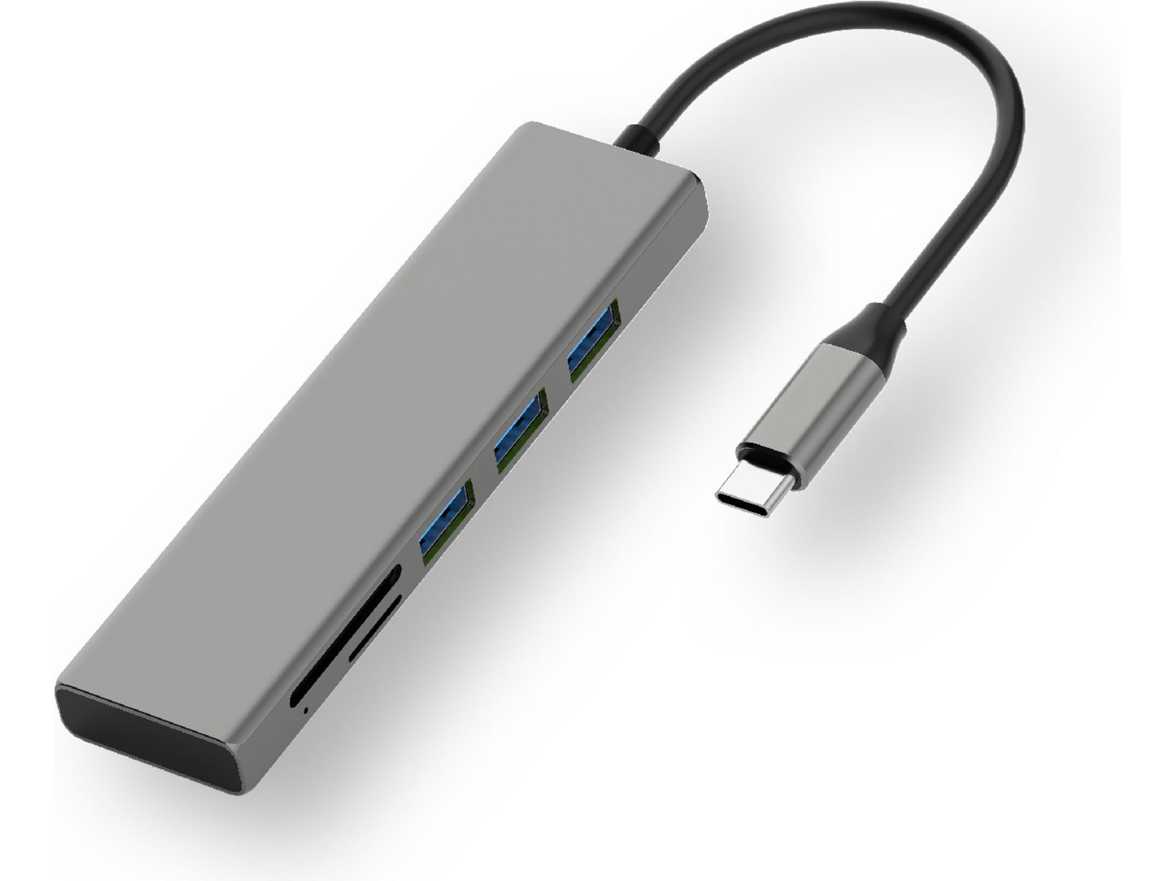 Andersson USB-C Hub (grå) Dockningsstation och USB-hub