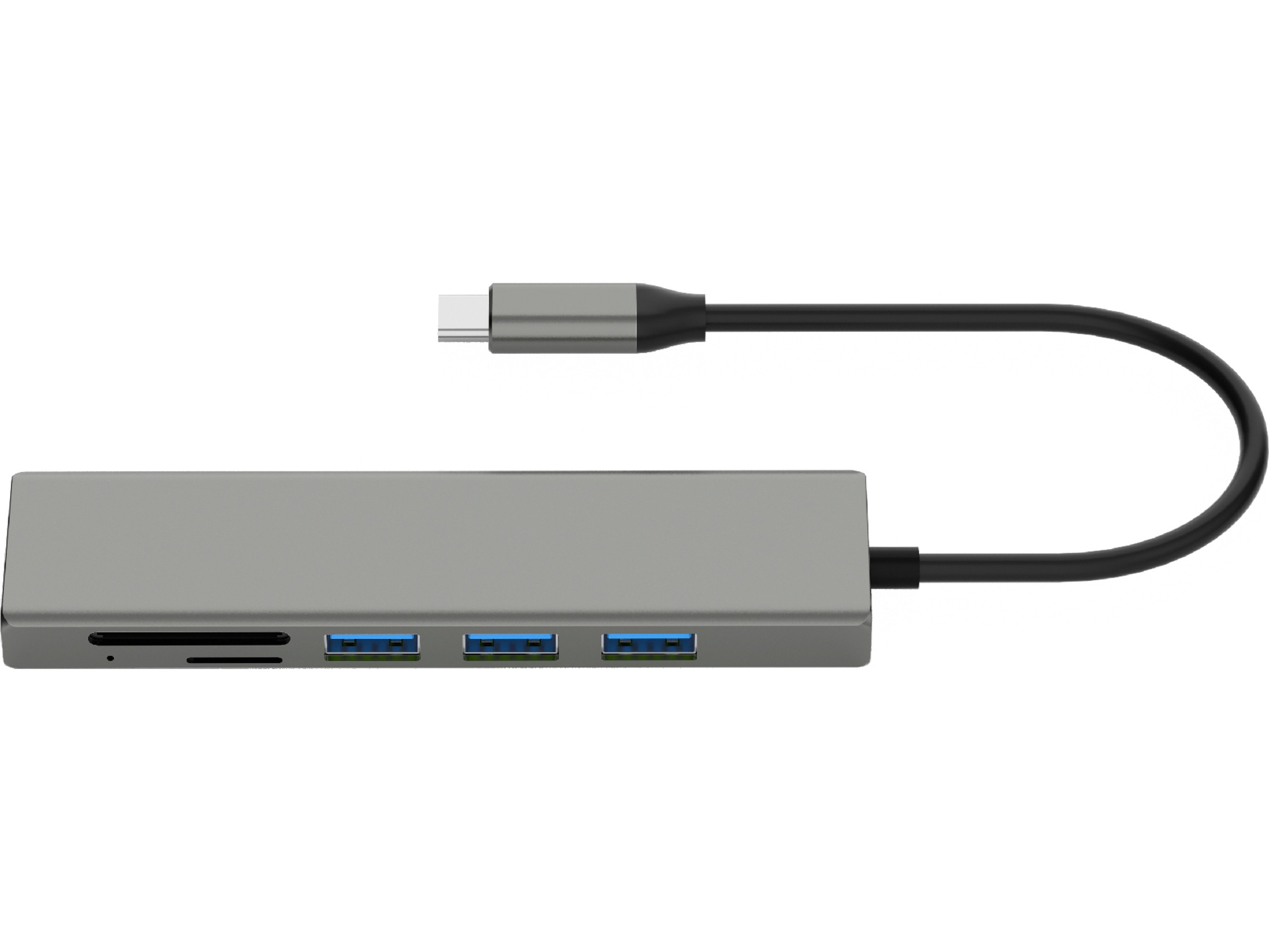 Andersson USB-C Hub (grå) Dockningsstation och USB-hub