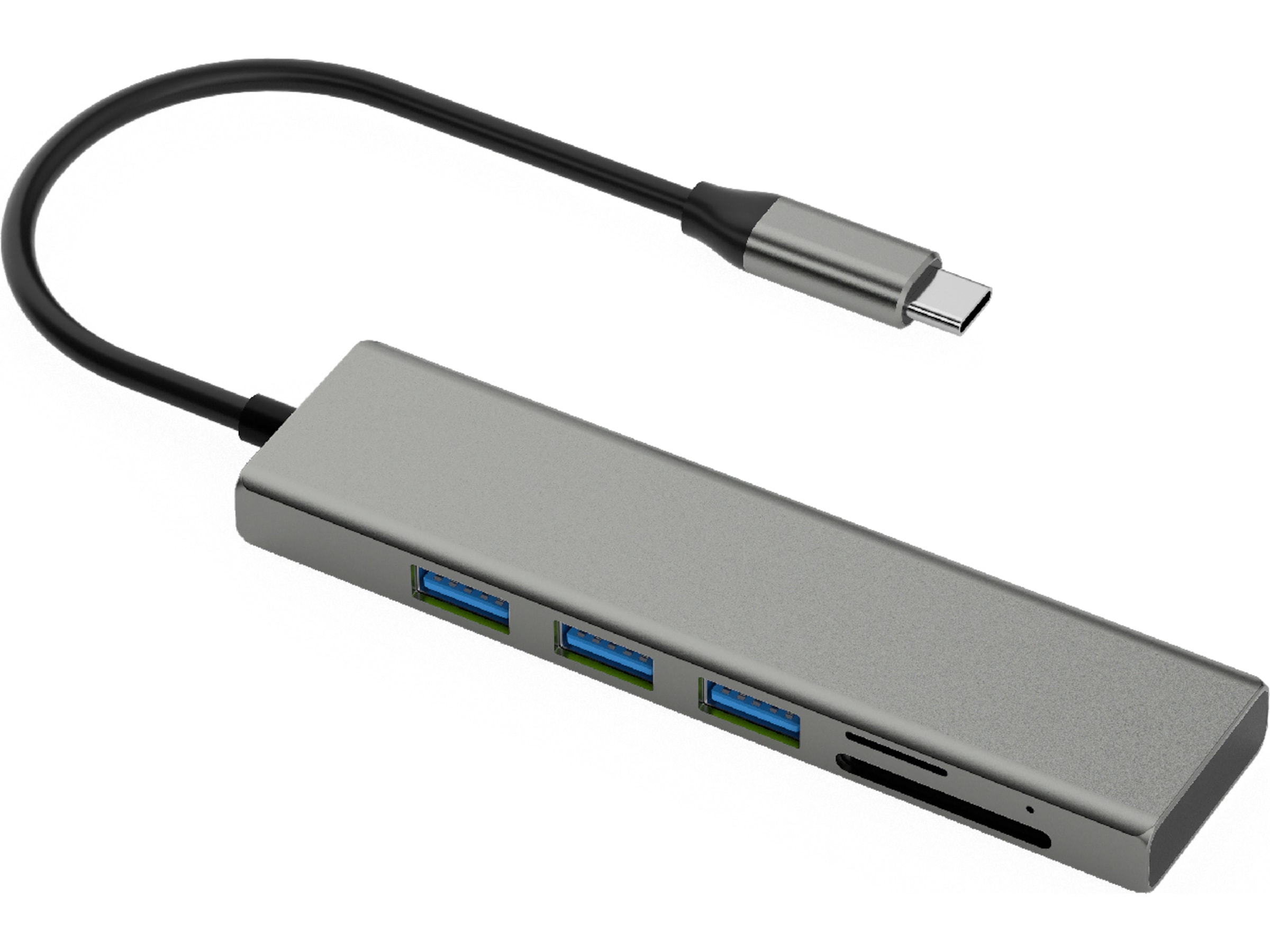Andersson USB-C Hub (grå) Dockningsstation och USB-hub