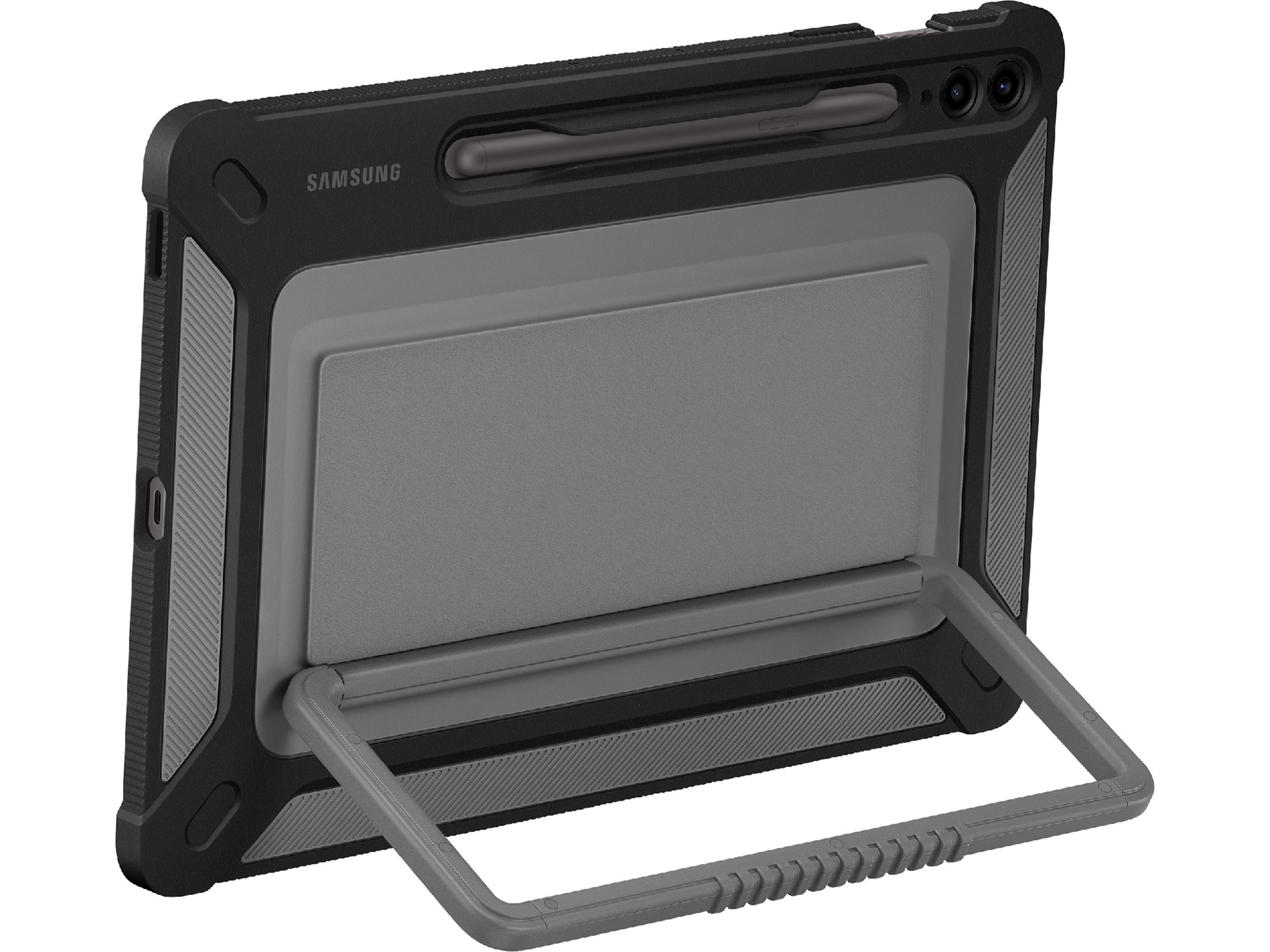 Samsung Galaxy Tab S9 FE+ Outdoor Cover (svart/grå) Skydd