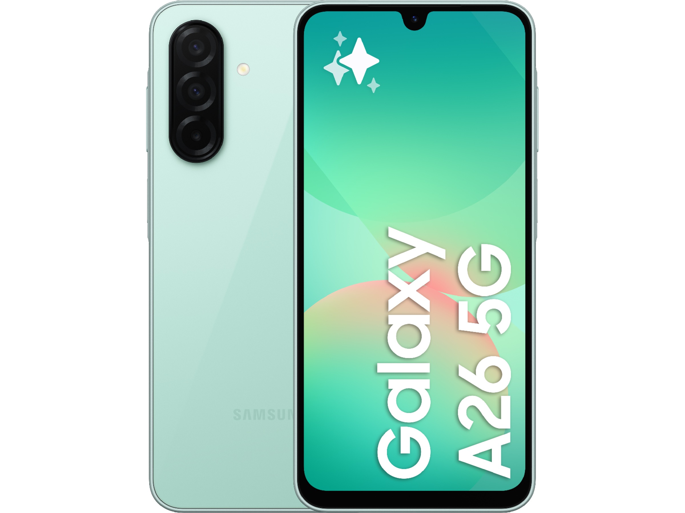 Samsung Galaxy A26 5G 128GB (mintgrön) Mobiltelefoner