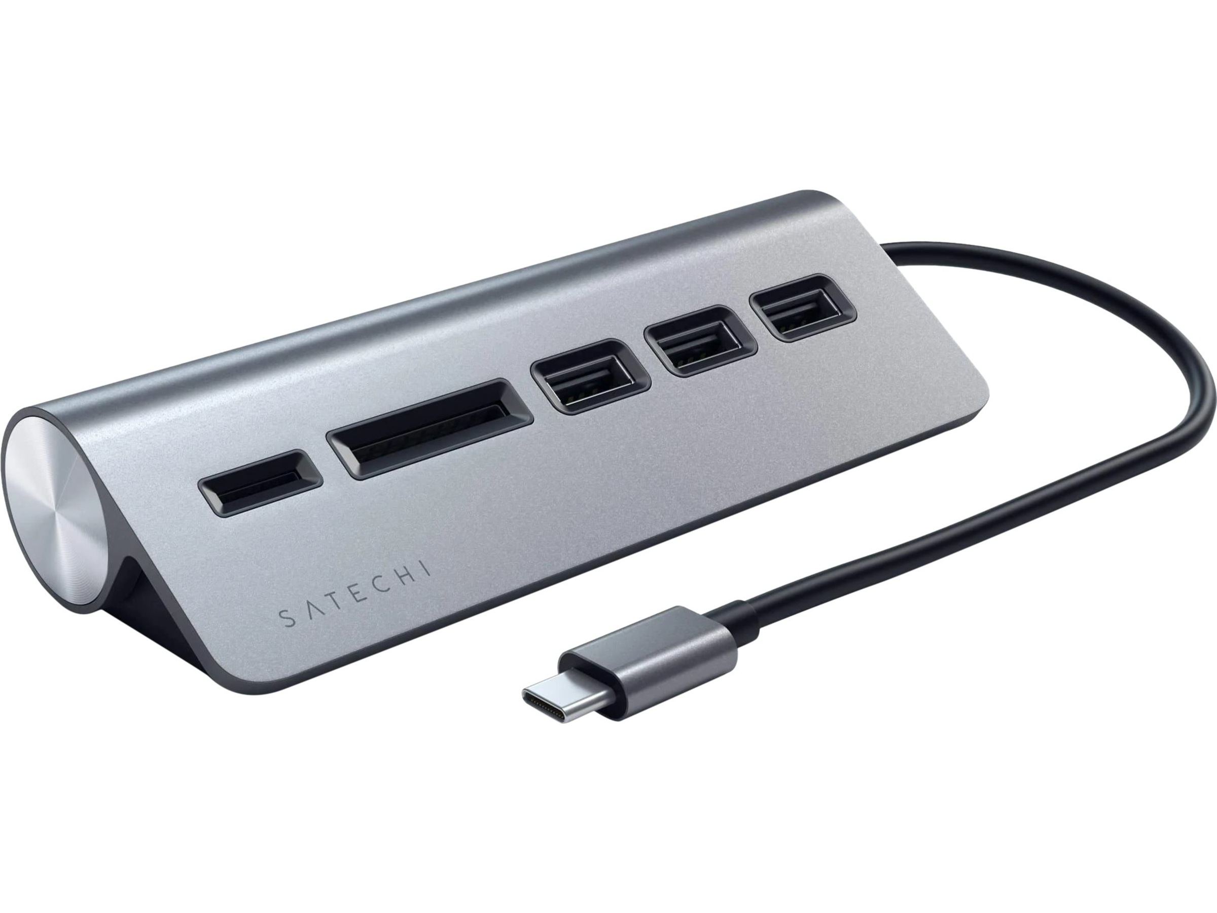 Satechi USB-C Combo Hub (space grey) Dockningsstation och USB-hub