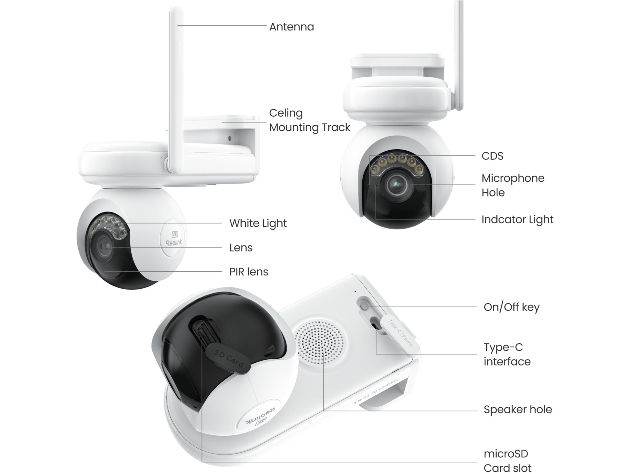 Reolink Altas PT Ultra trådlös utomhusövervakningskamera Övervakningskamera