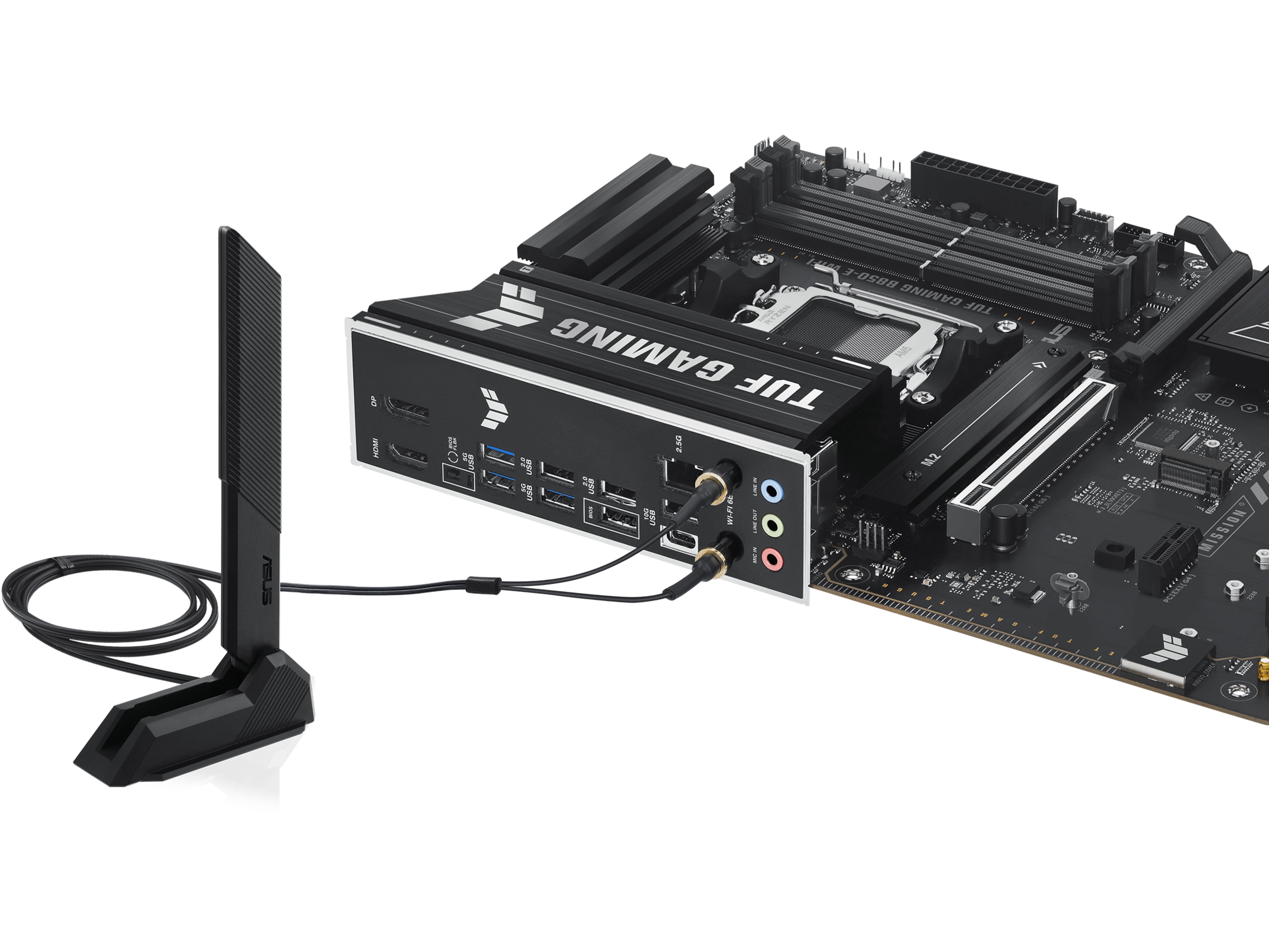 ASUS TUF GAMING B850-E moderkort WIFI AMD Socket