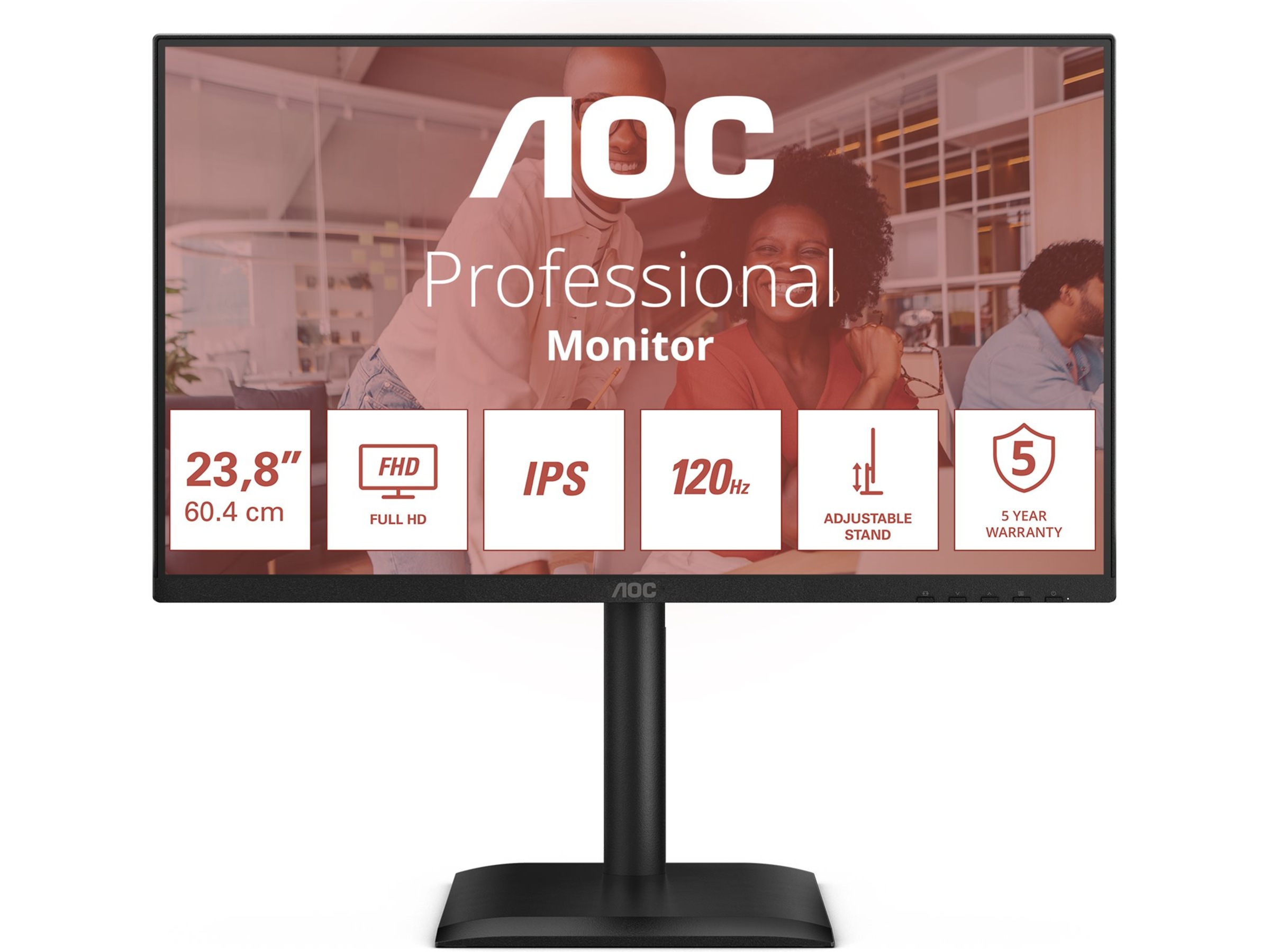 AOC 24" skærm 24E4U Bildskärmar