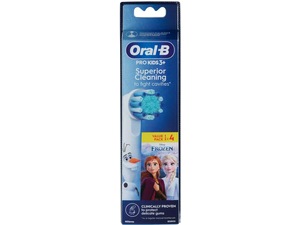 Oral-B Frozen Refill tandborsthuvuden 4-pack Tandborsthuvud