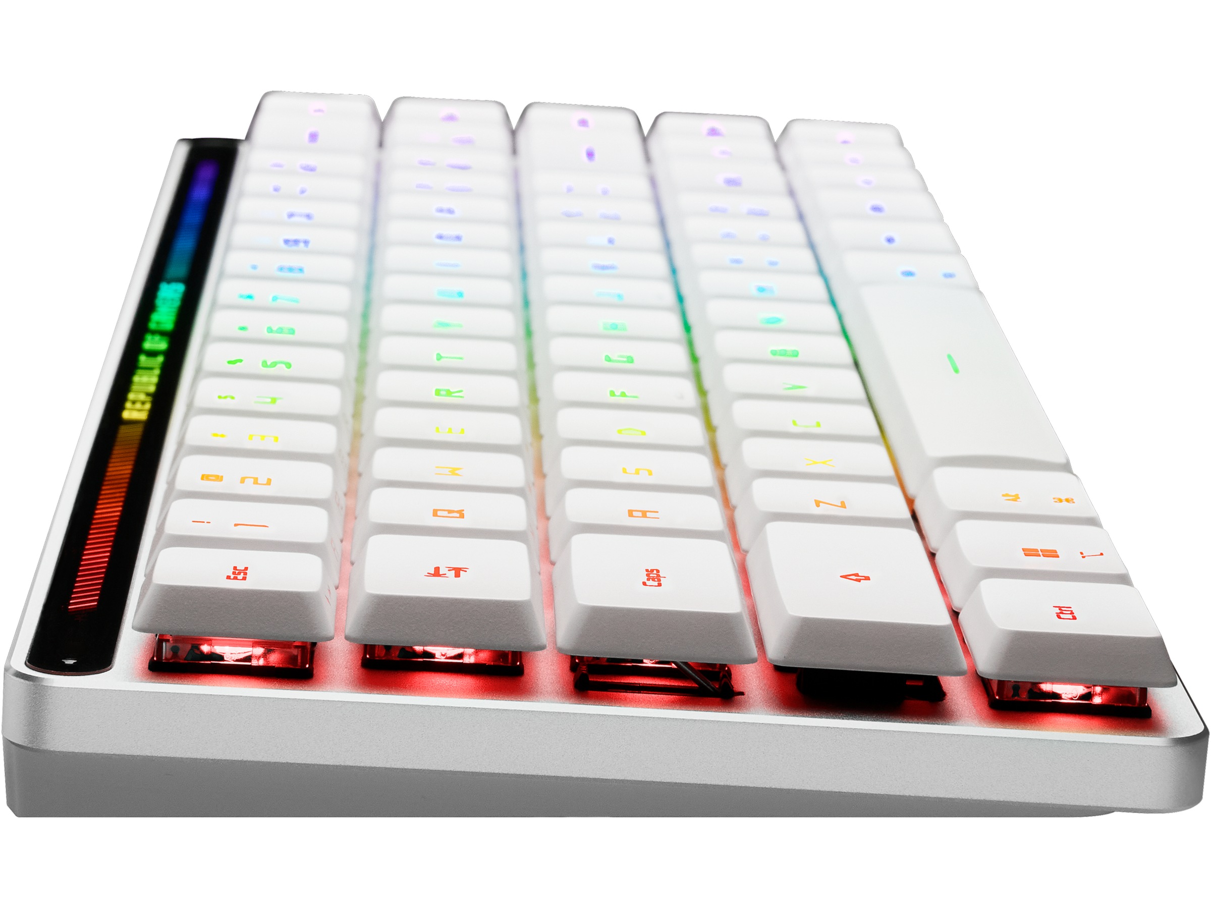 ASUS ROG Falchion RX Low Profile Optical trådlöst gamingtangentbord(vit) Gamingtangentbord