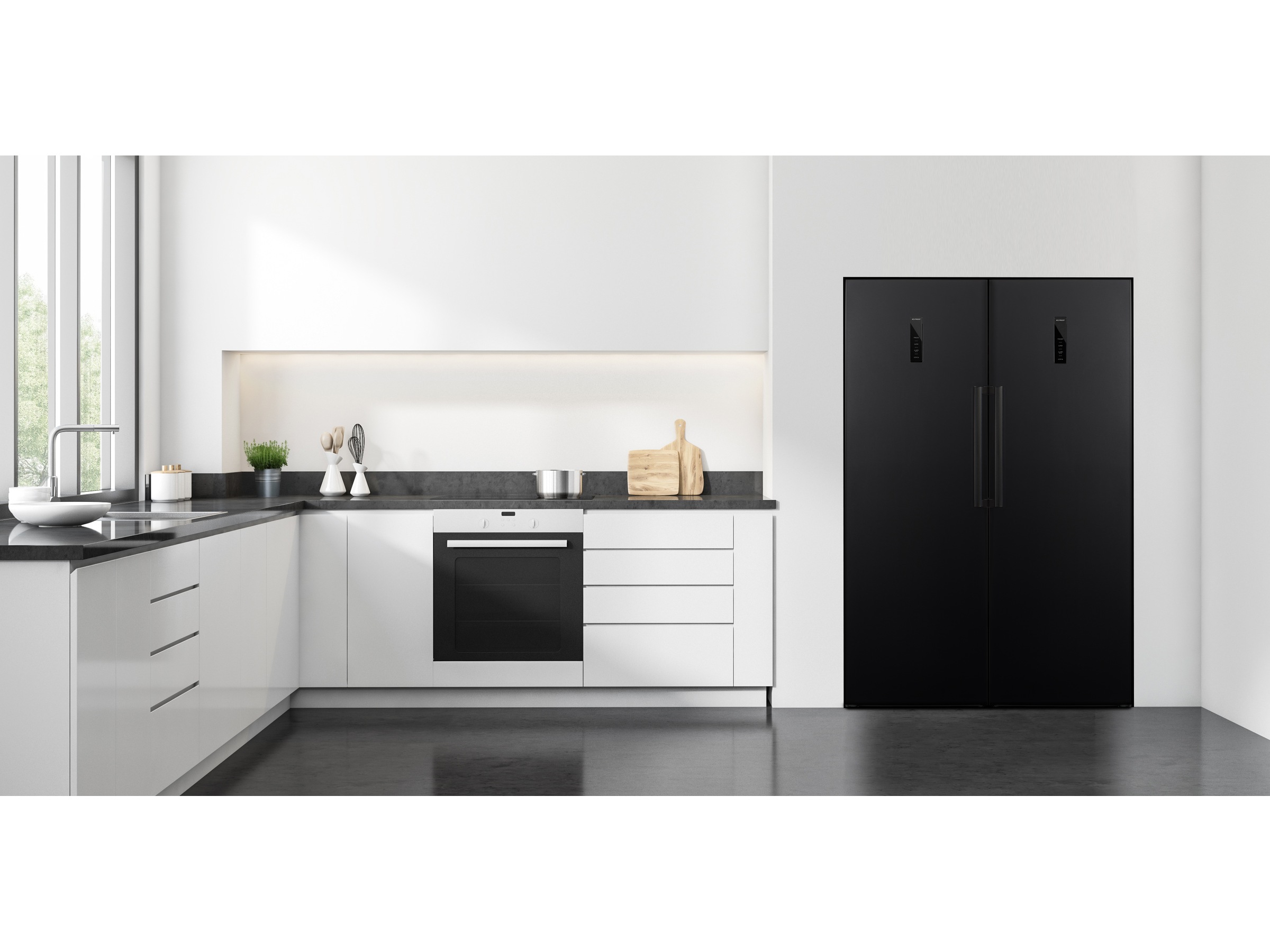 Avant FZR185DI1 frysskåp (svart) Frysskåp