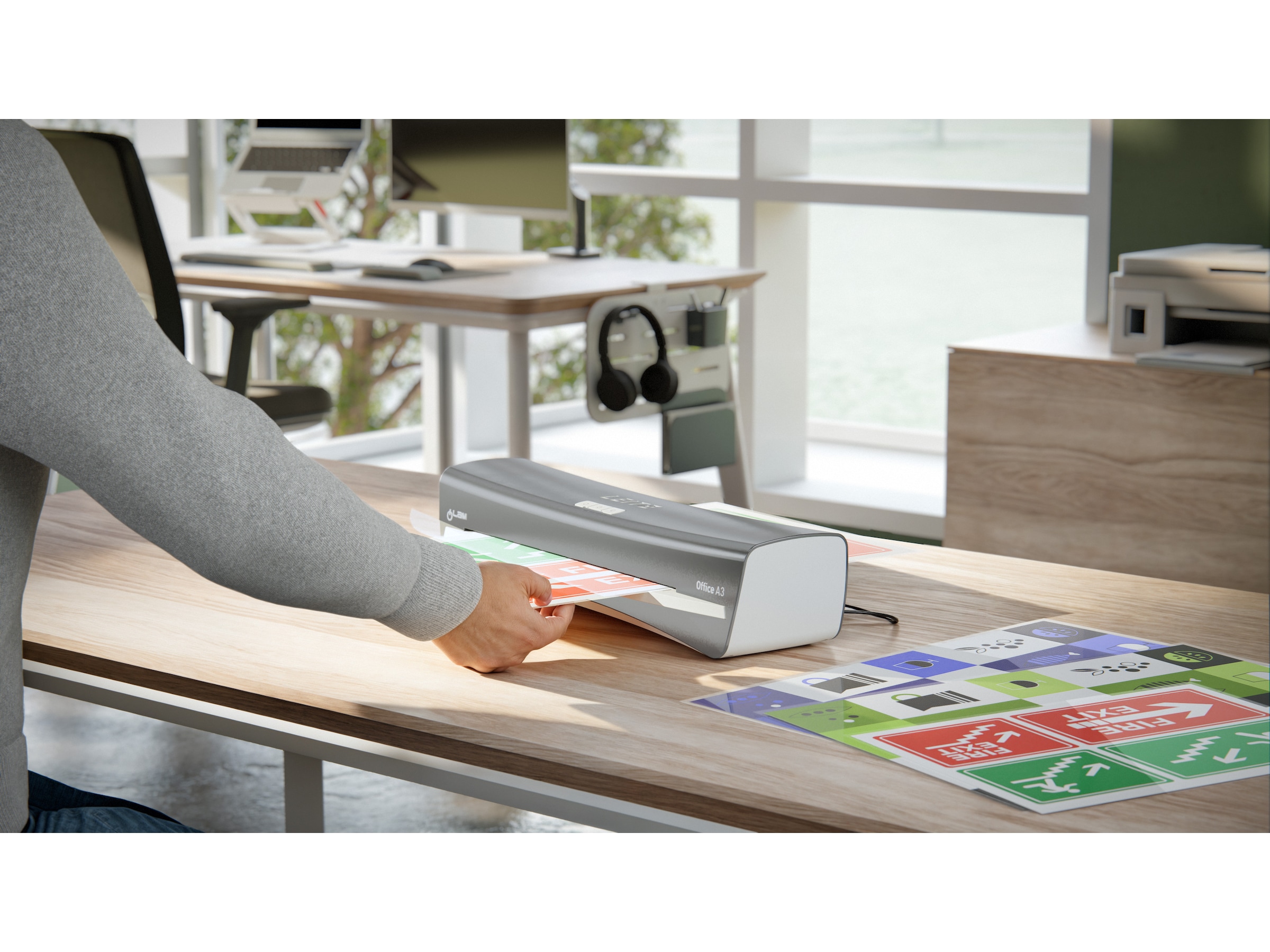 Leitz Lamineringsmaskine iLAM A3 Office Laminatorer