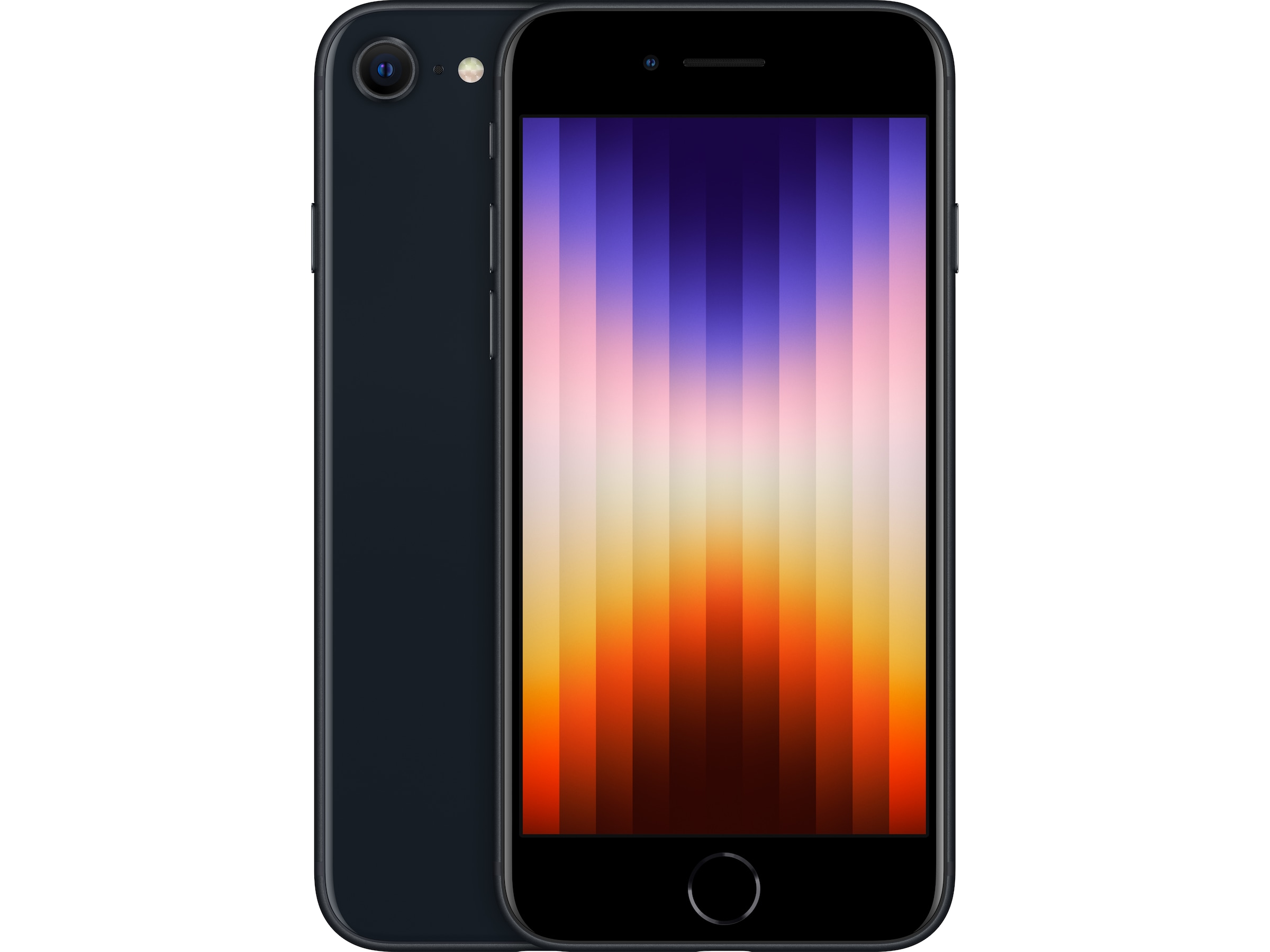 Apple iPhone SE (2022) 64GB (svart) - Gradering B Nästan nytt! - Renewed