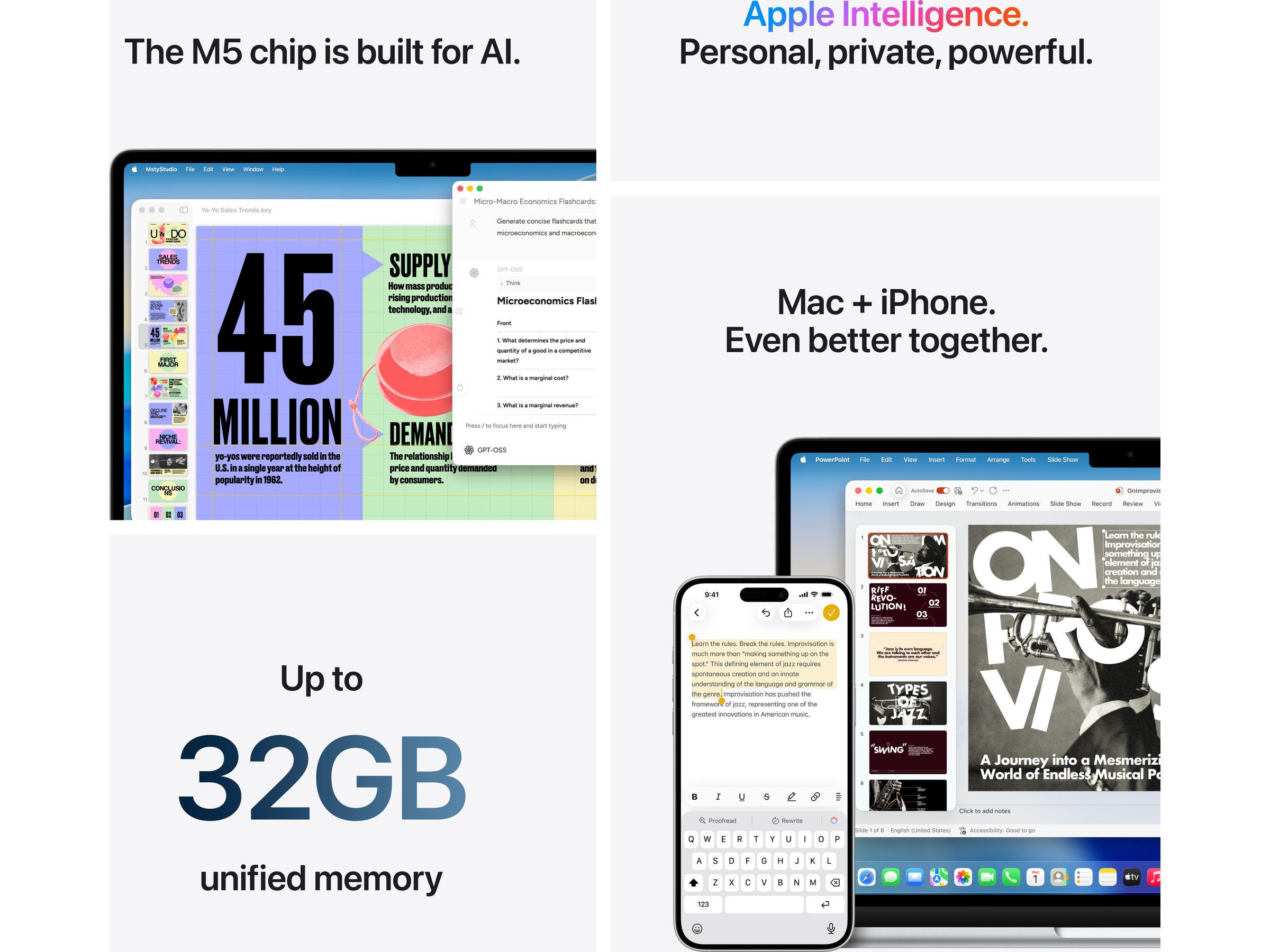 MacBook Air 13" M5 (2026) 1TB (stjärnglans) Datorer - Bärbara / laptop