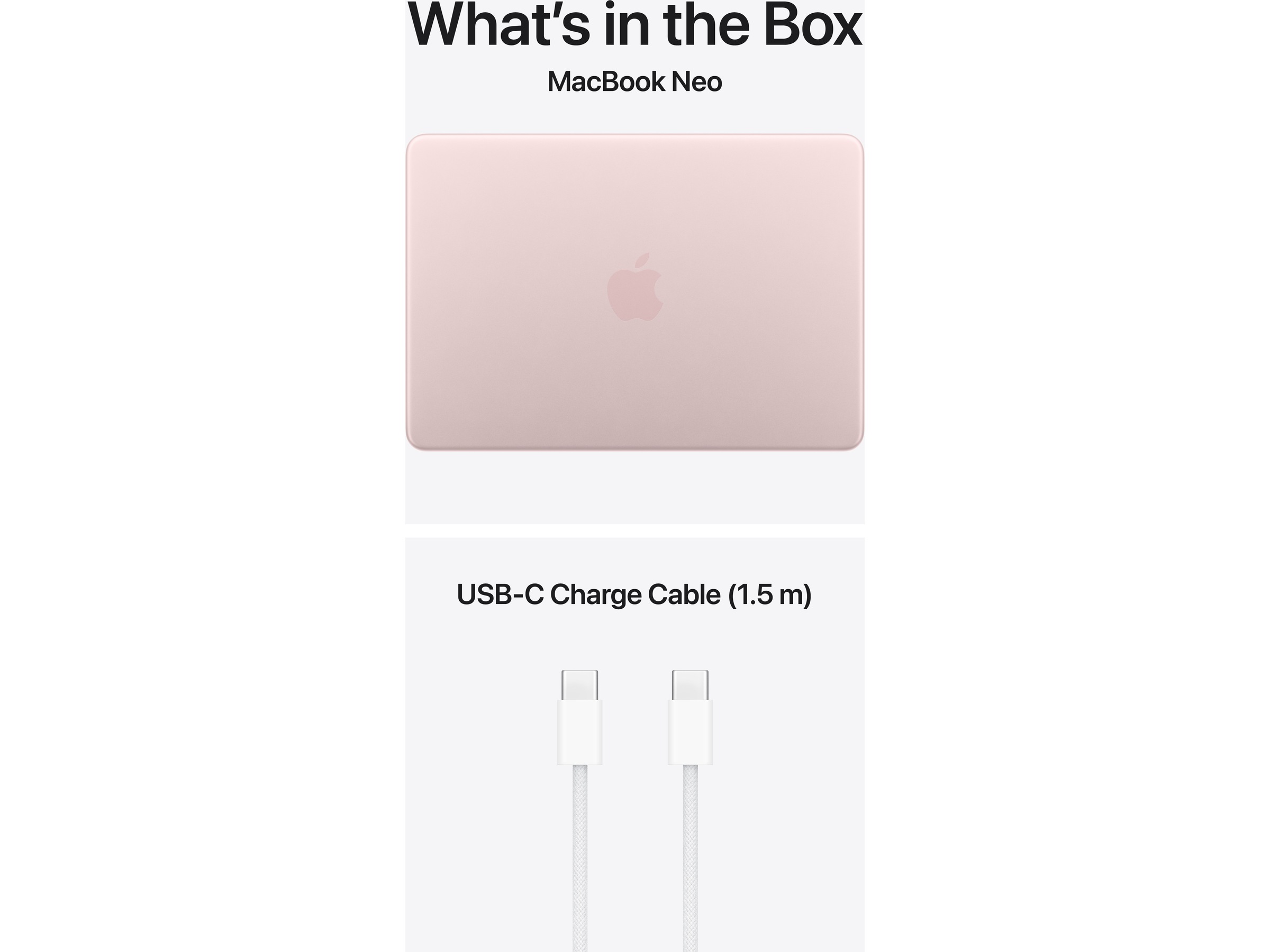 MacBook Neo 13" A18 Pro (2026) 256GB (svag rosa) Datorer - Bärbara / laptop