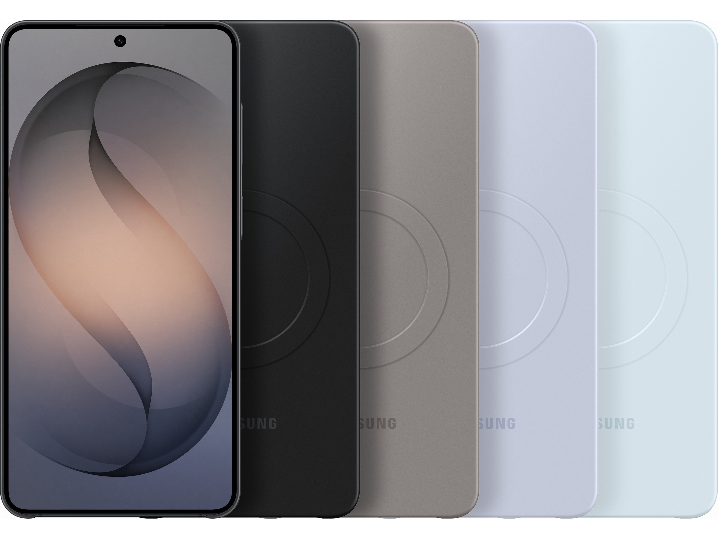 Samsung Galaxy S26+ Slim Magnet Case (grå) Mobilskal