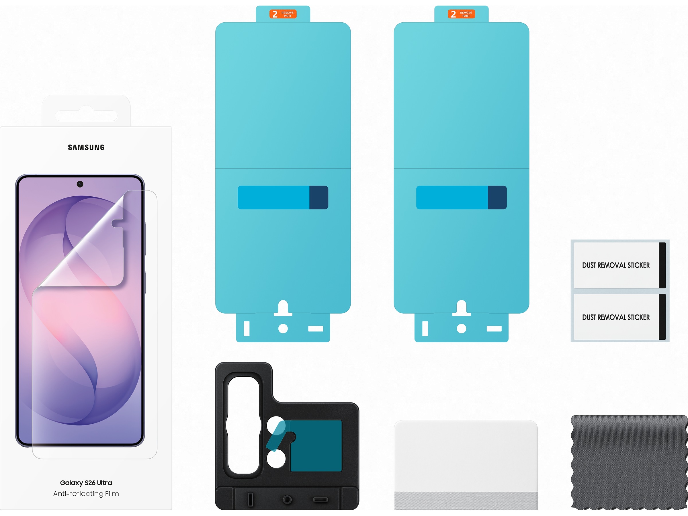 Samsung Galaxy S26 Ultra antireflekterande film Skärmskydd mobiltelefon