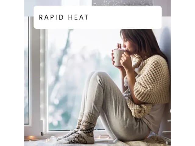 Mill Instant Max golvelement 2200W Mec (vit) Fristående element