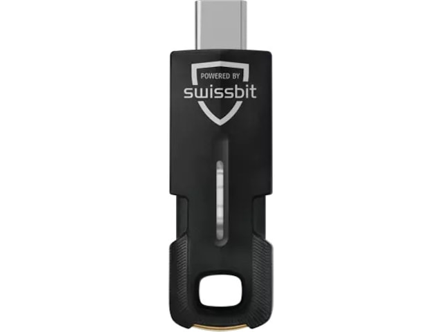 Swissbit iShield Key 2 USB-C säkerhetsnyckel med FIDO2 & MIFARE