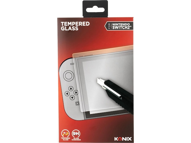 KONIX NSW2 härdat glas 9H Handhållna spelkonsoler