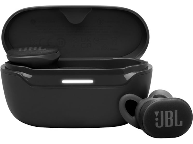 JBL Endurance race 2 trådlösa sporthörlurar med ANC svart. Smart ambien In-ear hörlurar