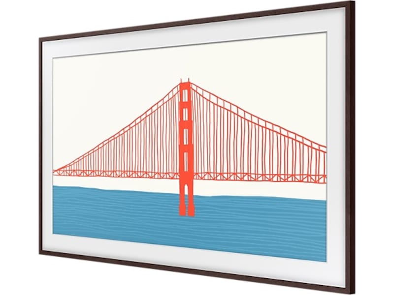 Samsung 50" ram till The Frame (2021-2025, brun) TV-ram & tillbehör