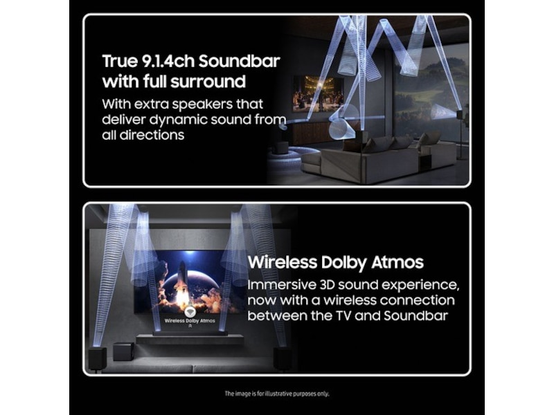 Samsung HW-Q935F soundbar med subwoofer (2025) Soundbars