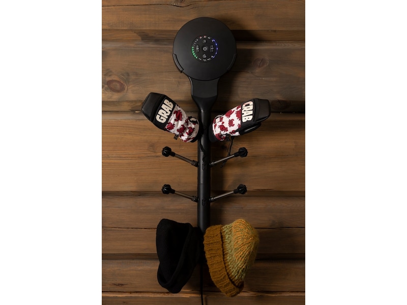 Hedgehog Wall torkställ  (svart) Skotorkare