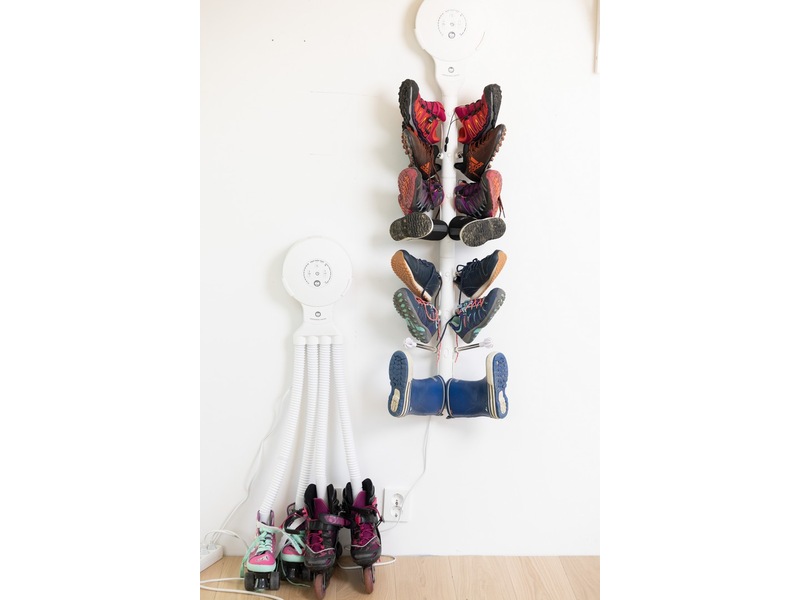 Hedgehog Wall torkställ (vit) Skotorkare