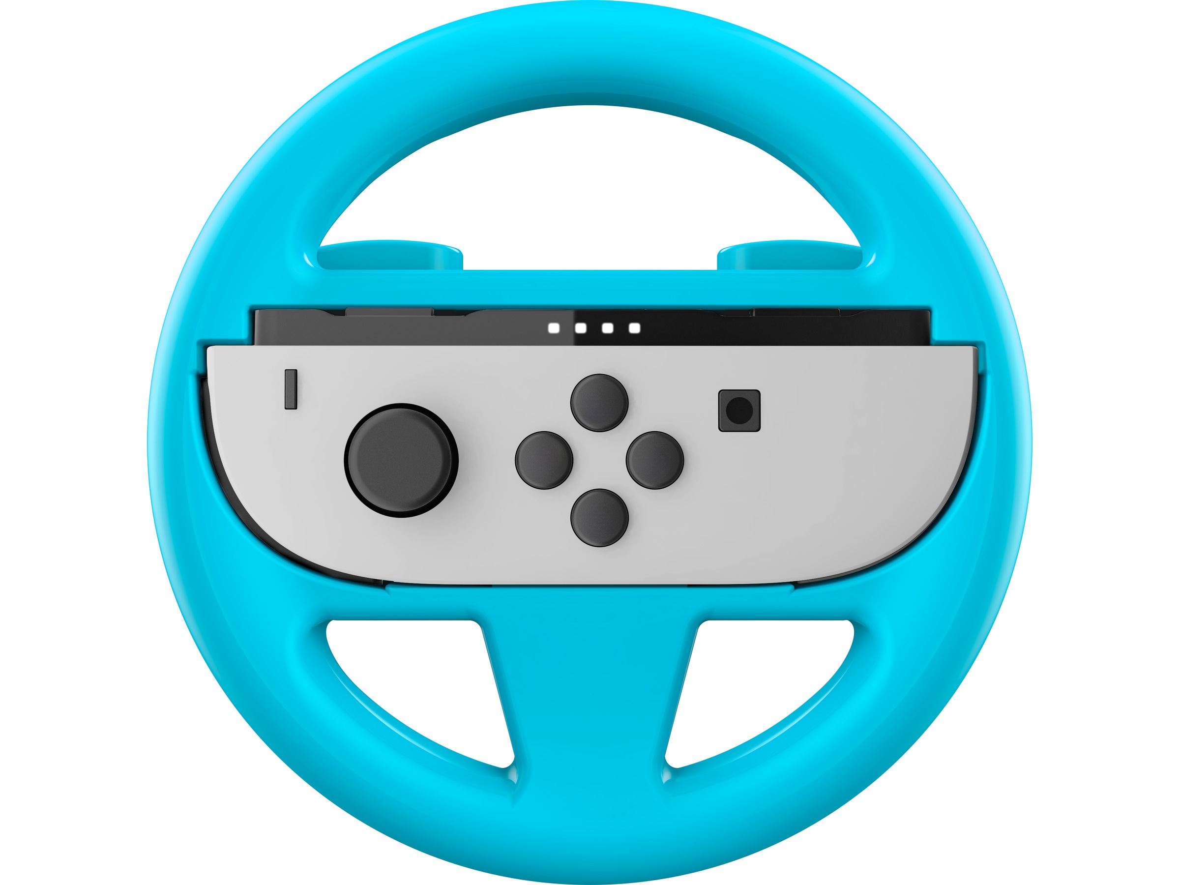 Nacon Dual Wheel for Nintendo Switch 2 (röd/blå) Tillbehör till spelkonsoler