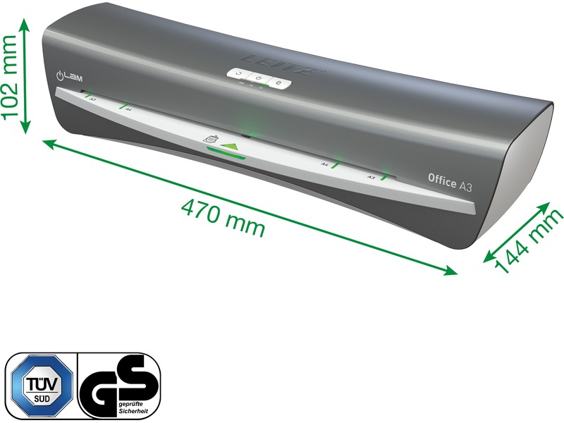 Leitz Lamineringsmaskine iLAM A3 Office Laminatorer