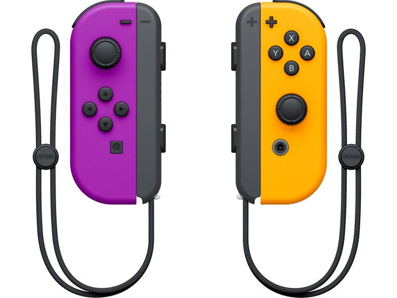 Nintendo Switch Joy-Con (Neon Purple/Neon Orange) Tillbehör till spelkonsoler