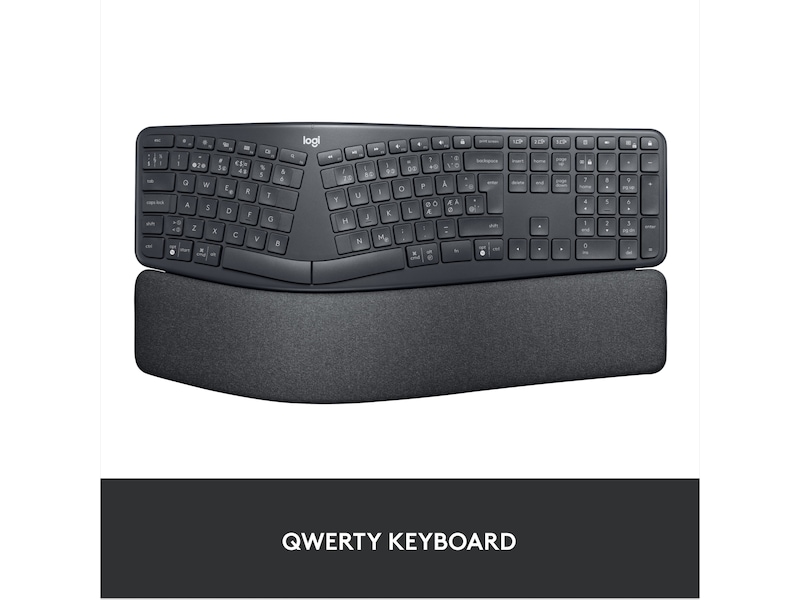 Logitech ERGO K860 Trådlös Tangentbord Tangentbord