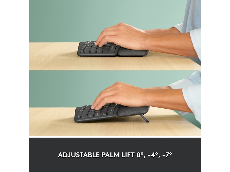 Logitech ERGO K860 Trådlös Tangentbord Tangentbord