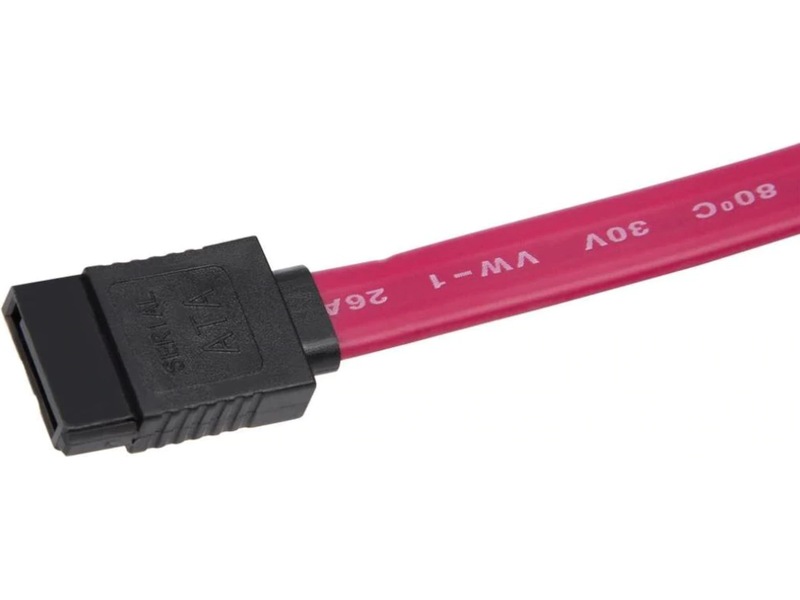 SATA 6 kabel 1m (röd) Datakablar