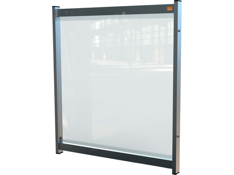 Nobo bordskärm modul Premium Plus - 75x82cm Tillbehör till arbetsstationer och kontorsbås