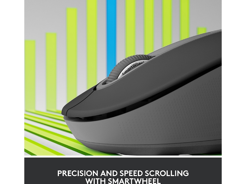 Logitech Signature M650 Large  trådlös mus grafitgrå Mus