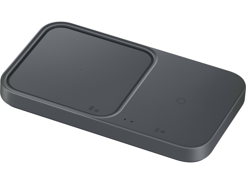 Trådlös laddare Duo med kabel (svart) Trådlös laddare