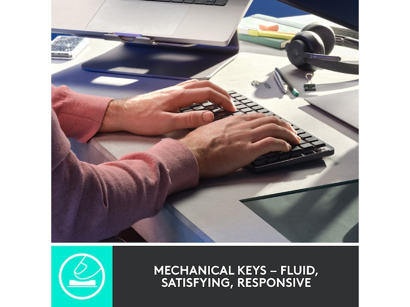 Logitech MX Mechanical Mini Minimalist Linear (graphite) Tangentbord