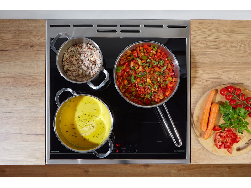 Gorenje GEC6D60WPB glaskeramisk spis (vit) Spis